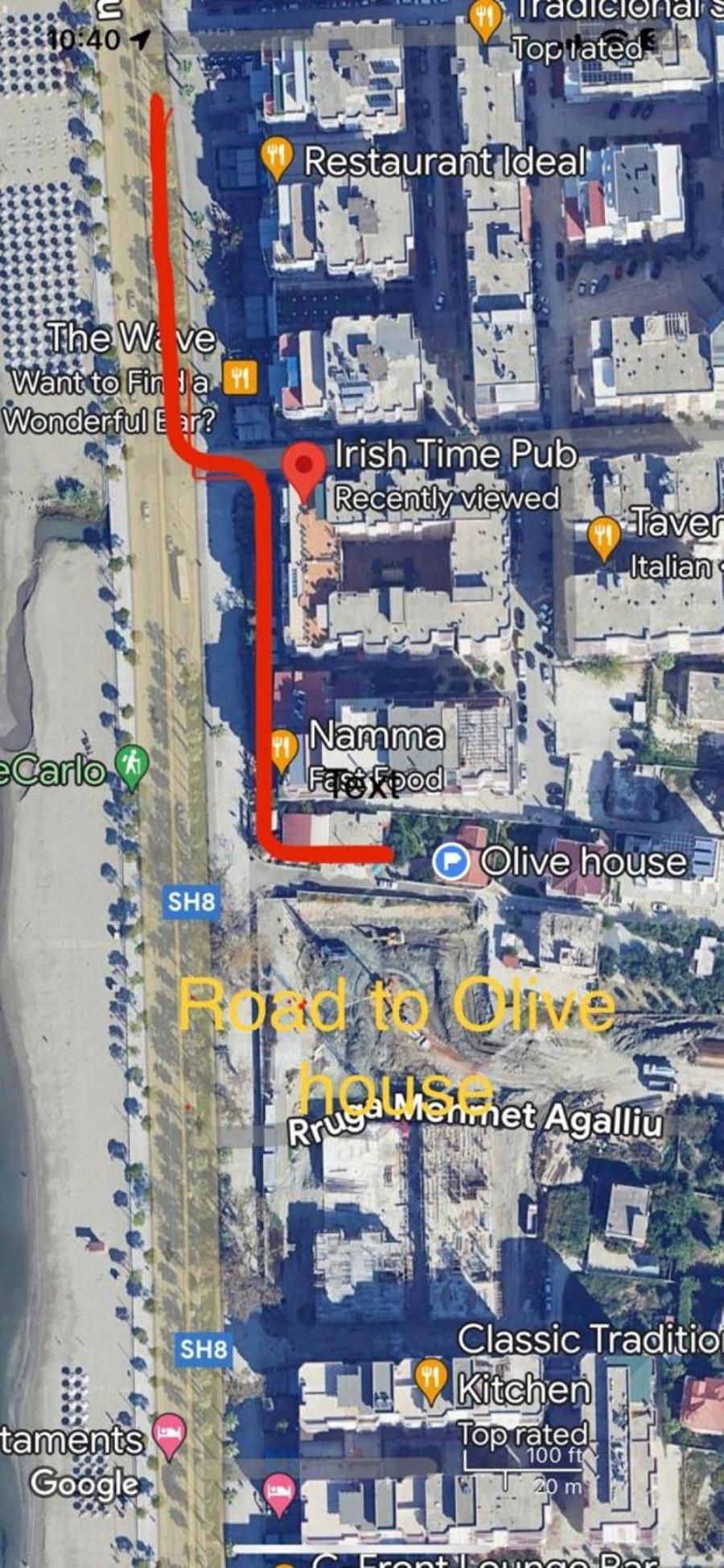 Olive House. Hotel Vlora Kültér fotó